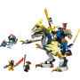 Lego Ninjago 71843 Mech cavalca-drago di Rogue con 4 minifigure e accessori a tema