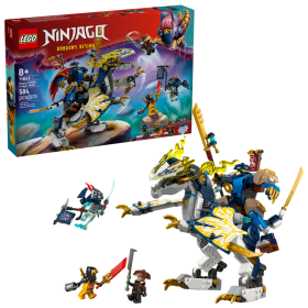 Lego Ninjago 71843 Mech cavalca-drago di Rogue con 4 minifigure e accessori a tema