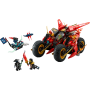 Lego Ninjago 71844 Veicolo da combattimento Ninja 3in1 con 6 minifigure e accessori a tema