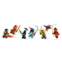 Lego Ninjago 71844 Veicolo da combattimento Ninja 3in1 con 6 minifigure e accessori a tema