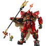 Lego Ninjago 71846 Mech Cavaliere del Fuoco con 2 minifigure e accessori a tema