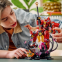 Lego Ninjago 71846 Mech Cavaliere del Fuoco con 2 minifigure e accessori a tema