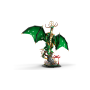 Lego Ninjago 71847 Drago-guardiano con testa e braccia snodabili e miniifugra di Maestro Wu con bastone