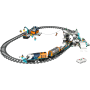 Lego City 60470 Treno espresso artico degli esploratori radiocomandato con 5 minifigure animali e accessori a tema