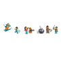 Lego City 60470 Treno espresso artico degli esploratori radiocomandato con 5 minifigure animali e accessori a tema