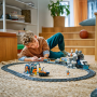 Lego City 60470 Treno espresso artico degli esploratori radiocomandato con 5 minifigure animali e accessori a tema