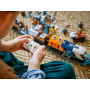 Lego City 60470 Treno espresso artico degli esploratori radiocomandato con 5 minifigure animali e accessori a tema