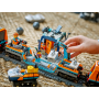 Lego City 60470 Treno espresso artico degli esploratori radiocomandato con 5 minifigure animali e accessori a tema
