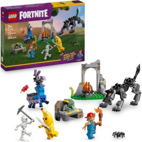 Lego Fortnite 77075 Campo di Bananita e Starter con 3 miniifigure e accessori a tema