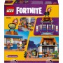 Lego Fortnite 77076 Ristorante di Durrr Burger con Minifigure di Bombarola da Spiaggia Manzo-boss e Makaber