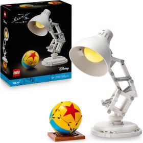 Lego Ideas 21357 Disney Pixar Luxo Jr. Set con Lampada Gadget Cinematografico con Riferimenti ai Film