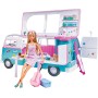 Simba 105733523 Steffi Love Camper Hawaii con Steffi e cagnolino e 50 accessori inclusi con parti apribili