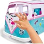 Simba 105733523 Steffi Love Camper Hawaii con Steffi e cagnolino e 50 accessori inclusi con parti apribili