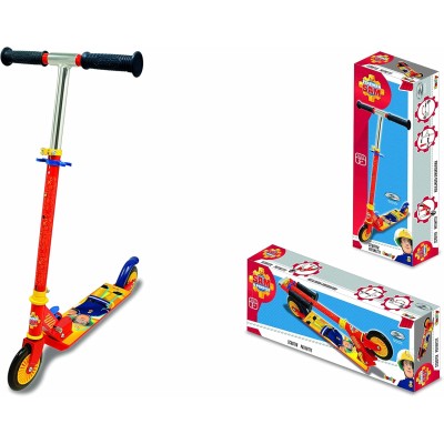 Smoby 7600750350 Monopattino due ruote Sam il Pompiere