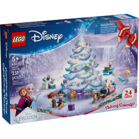 Lego Disney Frozen 43273 Calendario dell’Avvento 2025 con 24 sorprese perfetto per aspettare il Natale