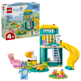 Lego Duplo Bluey 11201 Divertimento al parco giochi di Bluey e Chloe con tanti accessori a tema