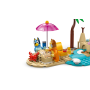 Lego Bluey 11202 Vacanza sulla spiaggia della famiglia di Bluey con minifigure e accessori a tema