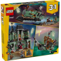 Lego Creator 31167 Villa Spettrale - set 3in1 per costruire 3 modelli tra cui casa stregata trenino fantasma o nave spettrale