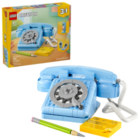 Lego Creator 31174 Telefono retrò con Disco di selezione rotante - set vintage da esposizione