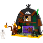 Lego Icons 40721 Granaio di Halloween con Scheletro e Accessori Spaventosi tra cui un Pipistrello e Lampade
