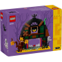 Lego Icons 40721 Granaio di Halloween con Scheletro e Accessori Spaventosi tra cui un Pipistrello e Lampade