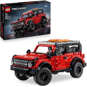 Lego Technic 42213 SUV Ford Bronco Modello Off Road con Porte Apribili Motore V6 Sospensioni e Sterzo