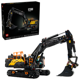 Lego Technic 42215 Escavatore Volvo EC500 Hybrid con braccio e avambraccio mobile e batteria ricaricabile