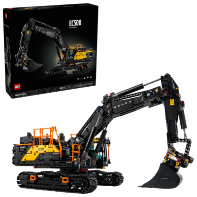 Lego Technic 42215 Escavatore Volvo EC500 Hybrid con braccio e avambraccio mobile e batteria ricaricabile
