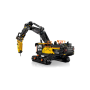 Lego Technic 42215 Escavatore Volvo EC500 Hybrid con braccio e avambraccio mobile e batteria ricaricabile