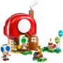 Lego Super Mario 72041 Festa a casa di Toad con minifigure di Toad Blu e Toad Verde e accessori a tema