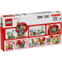 Lego Super Mario 72041 Festa a casa di Toad con minifigure di Toad Blu e Toad Verde e accessori a tema