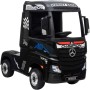Camion Elettrico Mercedes Actros per Bambini 12V con Sedile in Pelle Telecomando Full Optional