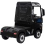Camion Elettrico Mercedes Actros per Bambini 12V con Sedile in Pelle Telecomando Full Optional