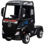 Camion Elettrico Mercedes Actros per Bambini 12V con Sedile in Pelle Telecomando Full Optional