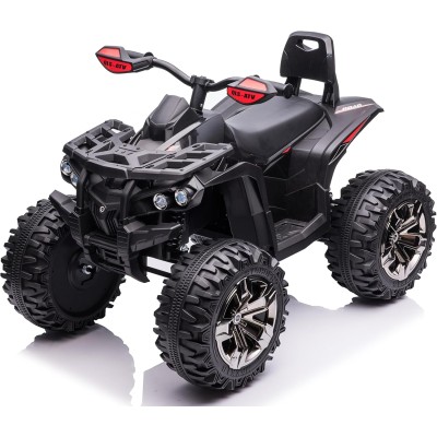 Quad Elettrico 4x4 per Bambini con 4 Potenti Motori Batteria Potenziata 12V - 14Ah Jungle ATV Ammortizzatori Luci LED fino 30 kg
