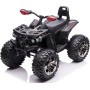 Quad Jungle ATV Elettrico 12V per Bambini con Ammortizzatori Reali Batteria Potenziata Schienale Ruote Grandi