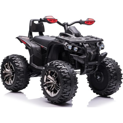 Quad Elettrico 4x4 per Bambini con 4 Potenti Motori Batteria Potenziata 12V - 14Ah Jungle ATV Ammortizzatori Luci LED fino 30 kg