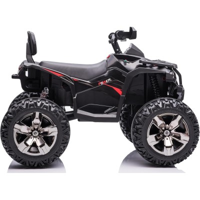 Quad Elettrico 4x4 per Bambini con 4 Potenti Motori Batteria Potenziata 12V - 14Ah Jungle ATV Ammortizzatori Luci LED fino 30 kg
