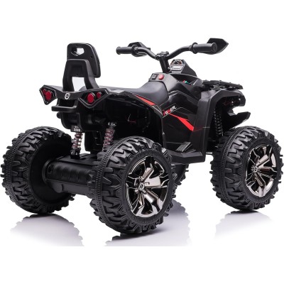 Quad Elettrico 4x4 per Bambini con 4 Potenti Motori Batteria Potenziata 12V - 14Ah Jungle ATV Ammortizzatori Luci LED fino 30 kg