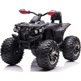 Quad Jungle ATV Elettrico 12V per Bambini con Ammortizzatori Reali Batteria Potenziata Schienale Ruote Grandi Quad Jungle ATV Elettrico 12V per Bambini con Ammortizzatori Reali Batteria Potenziata Schienale Ruote Grandi