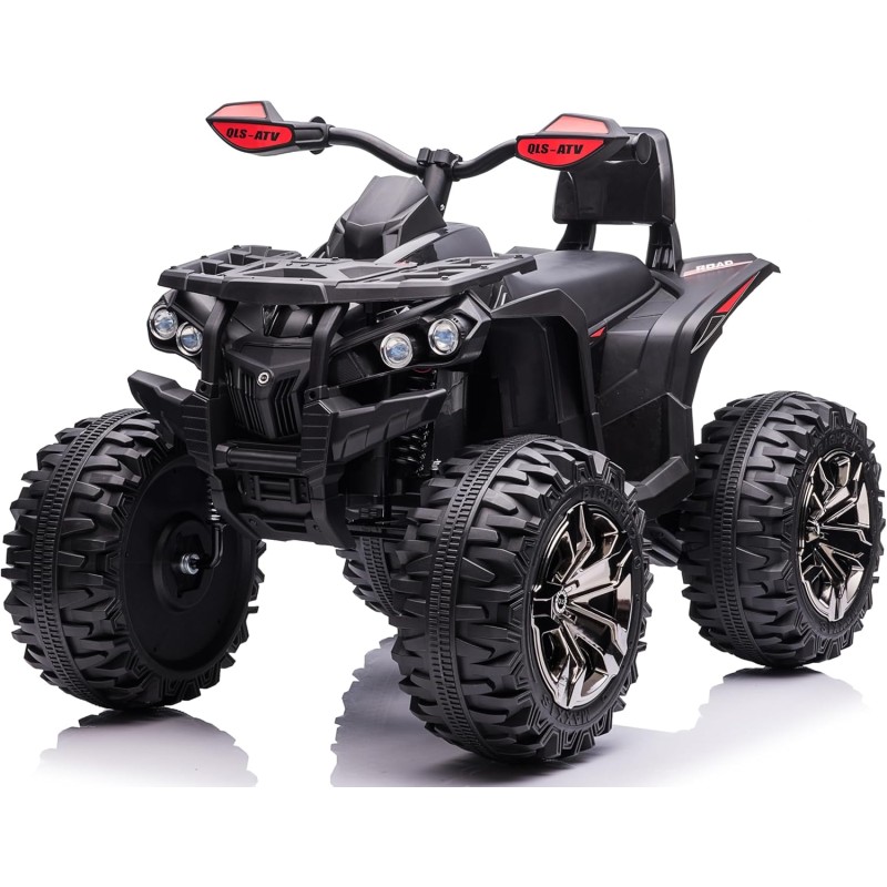 Quad Jungle ATV Elettrico 12V per Bambini con Ammortizzatori Reali