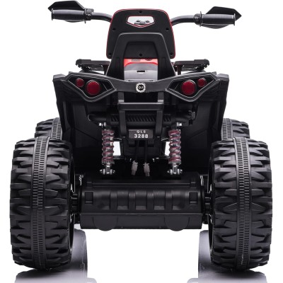 Quad Elettrico 4x4 per Bambini con 4 Potenti Motori Batteria Potenziata 12V - 14Ah Jungle ATV Ammortizzatori Luci LED fino 30 kg