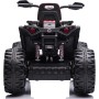 Quad Jungle ATV Elettrico 12V per Bambini con Ammortizzatori Reali Batteria Potenziata Schienale Ruote Grandi