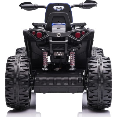 Quad Elettrico 4x4 per Bambini con 4 Potenti Motori Batteria Potenziata 12V - 14Ah Jungle ATV Ammortizzatori Luci LED fino 30 kg
