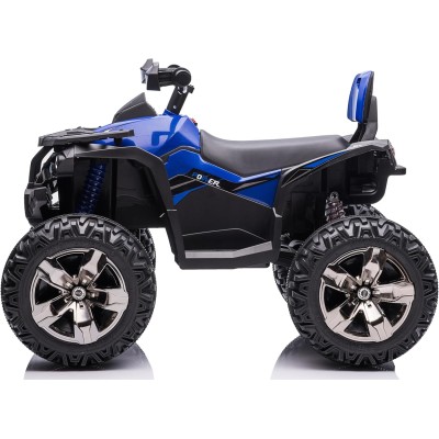 Quad Elettrico 4x4 per Bambini con 4 Potenti Motori Batteria Potenziata 12V - 14Ah Jungle ATV Ammortizzatori Luci LED fino 30 kg
