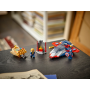 Lego Marvel 76319 Captain America contro Thanos con aereo e minifigure con accessori