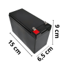 Batteria 12V - 9AH Ricaricabile al Piombo Sigillata Veicoli Elettrici per Bambini