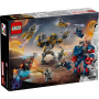 Lego Marvel 76322 Avengers: Endgame Thor contro Chitauri con 7 minifigure e accessori a tema