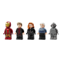 Lego Marvel 76325 Avengers: Age of Ultron Quinjet Aereo con Moto e 5 Minifigure tra cui Iron Man Black Widow e Ultron