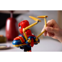 Lego Marvel 76326 Busto di Iron Spider-Man con minifigure con armatura di Iron Man completa di 2 braccia meccaniche mobili